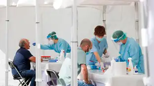 Pruebas del coronavirus en Ordizia, Guipúzcoa Pruebas del coronavirus en Ordizia, Guipúzcoa