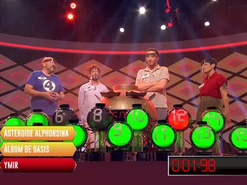 Las tres preguntas que han dejado a ‘Los dispersos’ a un paso del bote de ‘¡Boom!’ Las tres preguntas que han dejado a ‘Los dispersos’ a un paso del bote de ‘¡Boom!’