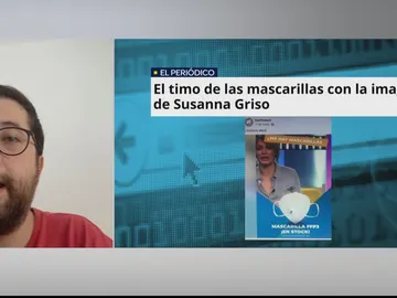 Una víctima de la estafa de mascarillas con la imagen de Susanna Griso: "Me dio confianza la pasarela de pago segura" Una víctima de la estafa de mascarillas con la imagen de Susanna Griso: "Me dio confianza la pasarela de pago segura"