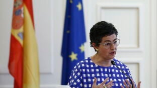 La ministra de Asuntos Exteriores, Arancha Gonz&aacute;lez Laya