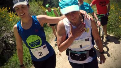 Clara: “Se me unió un montón de gente corriendo, gritándome y animándome”