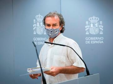 El director del Centro de Coordinación de Alertas y Emergencias Sanitarias, Fernando Simón