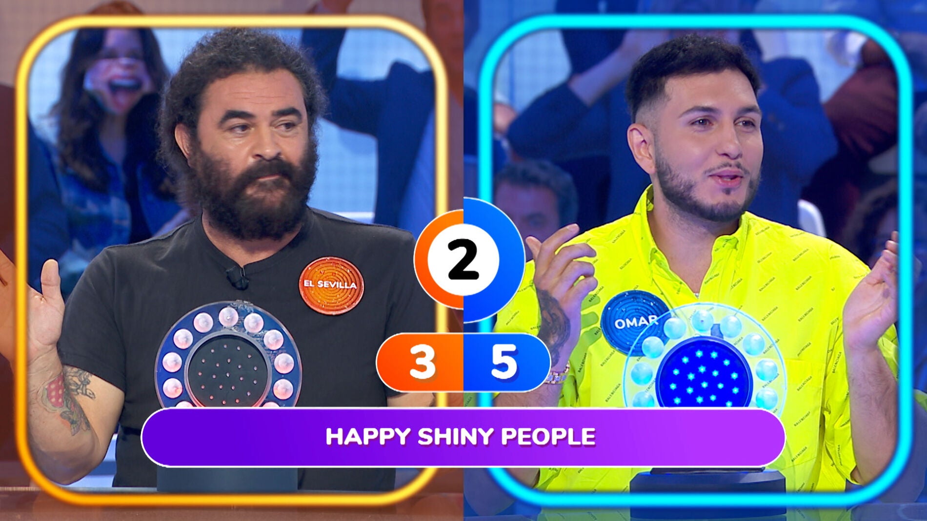 El divertido enfado de Omar Montes y El Sevilla en &lsquo;La Pista&rsquo;: &ldquo;&iquest;No pon&eacute;is m&uacute;sica buena en este programa?&rdquo;