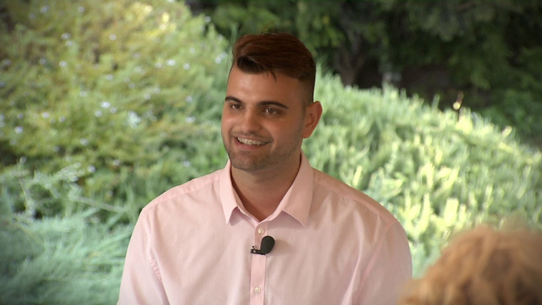 Un discurso a su familia, un reto conseguido para Jonathan