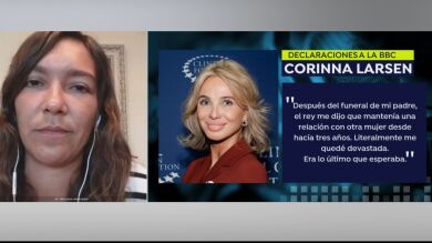 Esperanza Escribano, periodista de la BBC, sobre la entrevista a Corinna Larsen: 