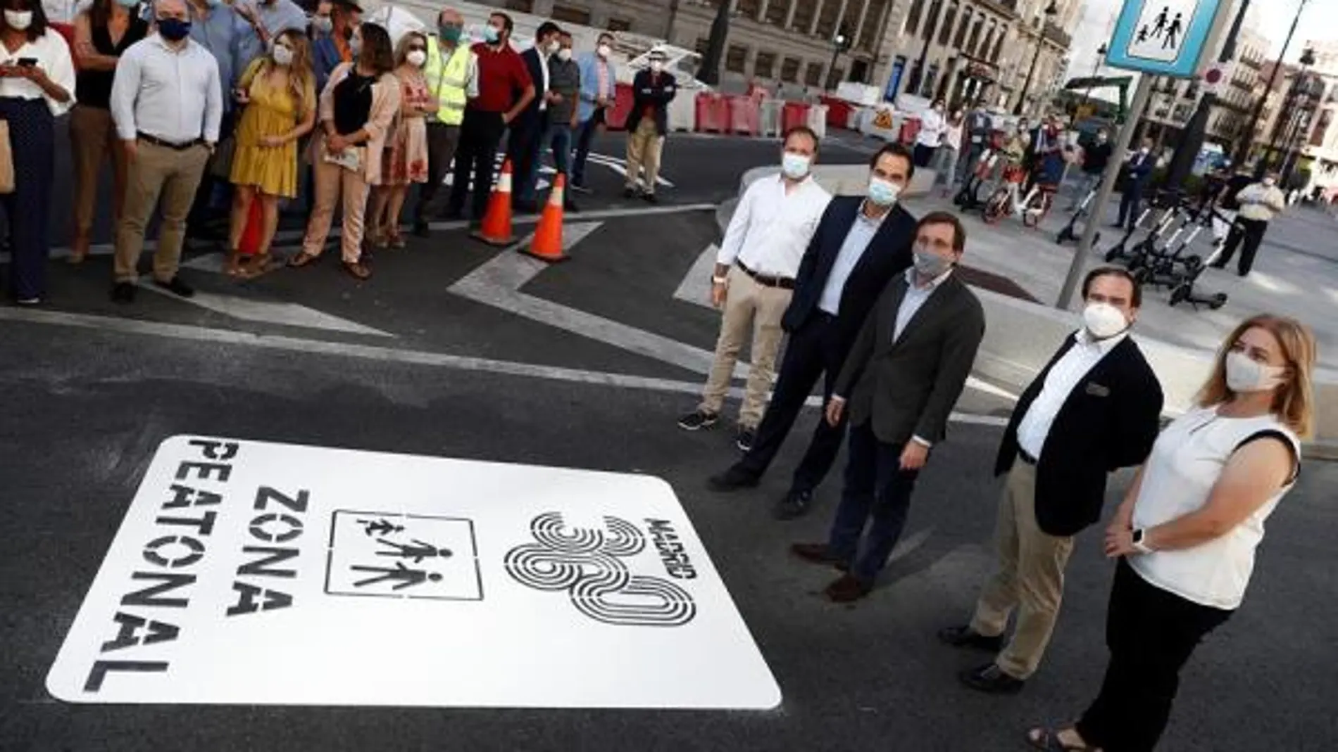 Peatonalización de la Puerta del Sol Peatonalización de la Puerta del Sol