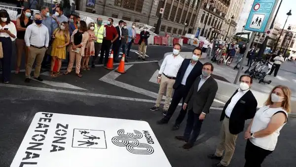 Peatonalización de la Puerta del Sol Peatonalización de la Puerta del Sol