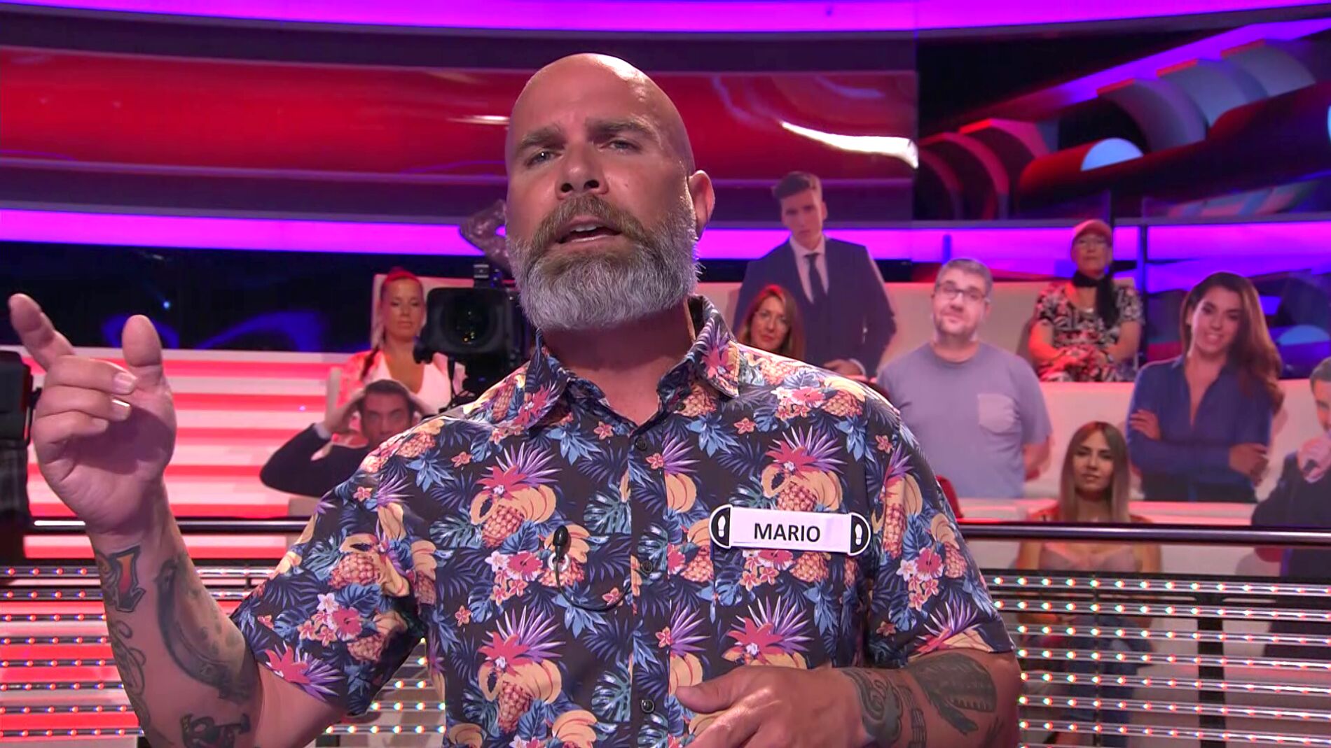 La espectacular voz de Mario imitando a Manolo Garc&iacute;a en '&iexcl;Ahora caigo!'