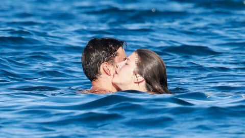 Anita Matamoros y su novio David Salvador