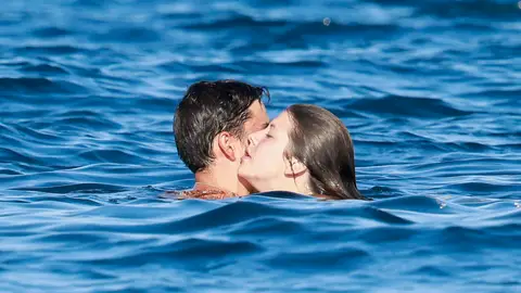 Anita Matamoros y su novio David Salvador Anita Matamoros y su novio David Salvador