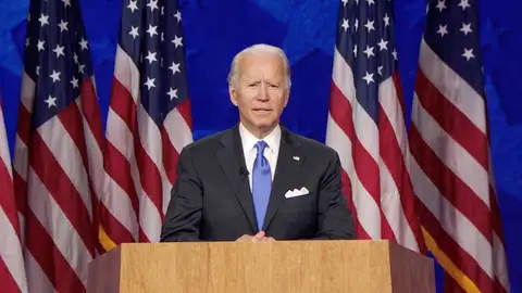 Joe Biden acepta ser el candidato demócrata a la Casa Blanca Joe Biden