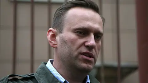 El opositor ruso Alexéi Navalni El opositor ruso Alexéi Navalni