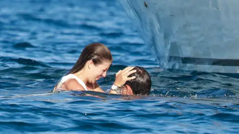 Anita Matamoros y su novio David Salvador Anita Matamoros y su novio David Salvador