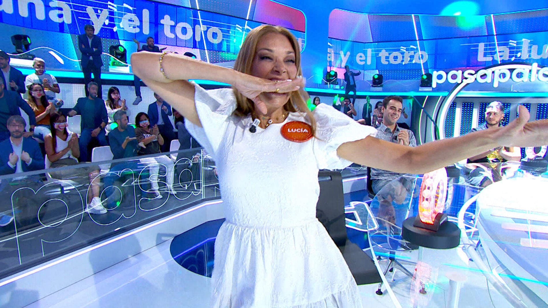 La gran suerte de Lucía Hoyos deja a Melody sin opciones en su prueba favorita de ‘Pasapalabra’