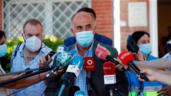 El viceconsejero de Salud P&uacute;blica y Plan COVID-19 de la Comunidad de Madrid, Antonio Zapatero