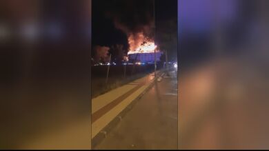 Daniel, un testigo del incendio en un hotel de Puerto Banús: 