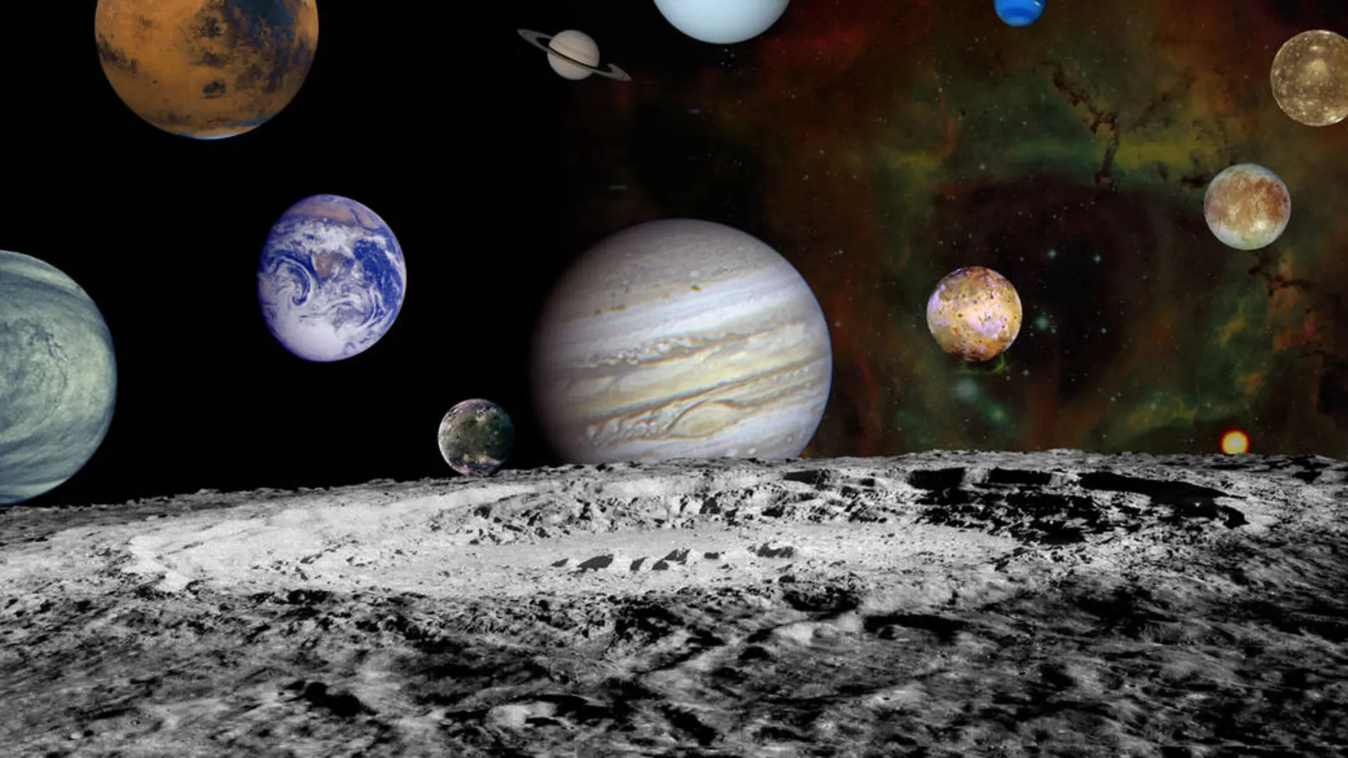 Otros planetas y lunas del sistema solar todavía han sido poco explorados Otros planetas y lunas del sistema solar todavía han sido poco explorados