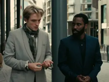John David Washington y Robert Pattinson John David Washington y Robert Pattinson