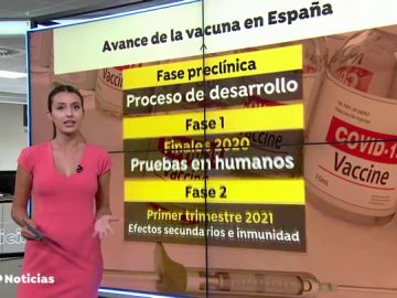 El estado de los 12 proyectos de vacuna en España: "No es cuestión de rapidez, sino de calidad"