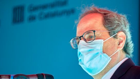 El presidente de la Generalitat, Quim Torra