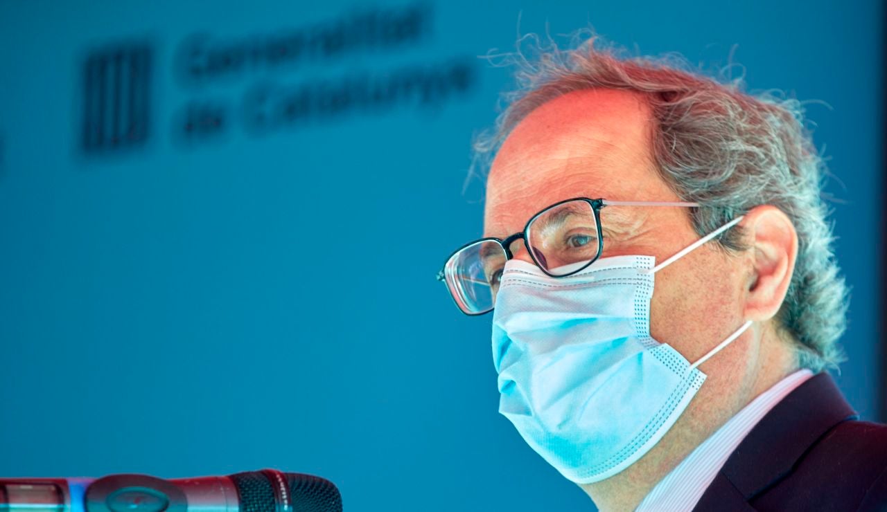 El presidente de la Generalitat, Quim Torra El presidente de la Generalitat, Quim Torra