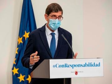 El consejero de salud de la Comunidad de Murcia, Manuel Villegas.