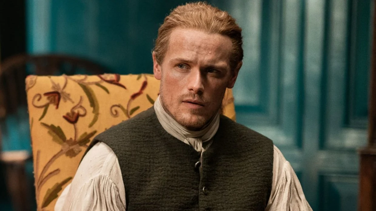 Sam Heughan como Jamie Fraser en la temporada 5 de 'Outlander' Sam Heughan como Jamie Fraser en la temporada 5 de 'Outlander'