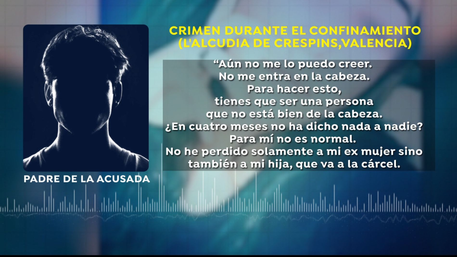 El padre de la joven que ha matado, presuntamente, a su madre y ha convivido con el cad&aacute;ver durante d&iacute;as: "A&uacute;n no me lo puedo creer"