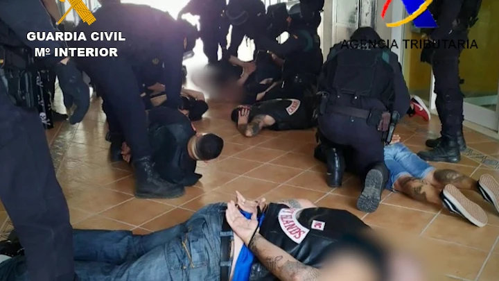 Desarticulada la banda 'Los Ángeles del Infierno', un grupo motero dedicado al tráfico de drogas y a la extorsión Desarticulada la banda 'Los Ángeles del Infierno', un grupo motero dedicado al tráfico de drogas y a la extorsión