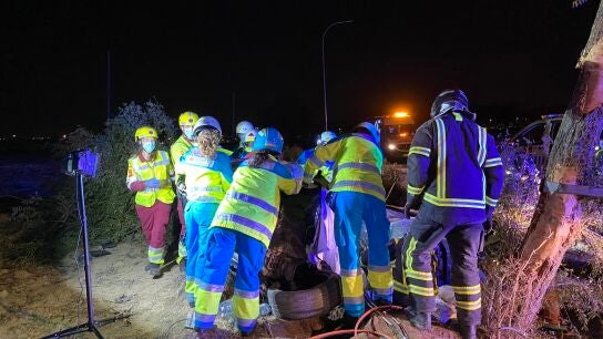 Accidente de coche en M&oacute;stoles