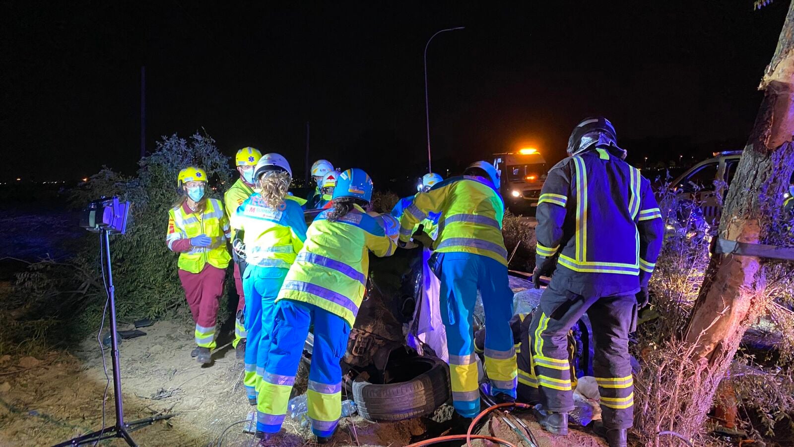 El accidente tráfico de Móstoles (Madrid) en el que fallecieron tres personas se produjo tras una disputa familiar