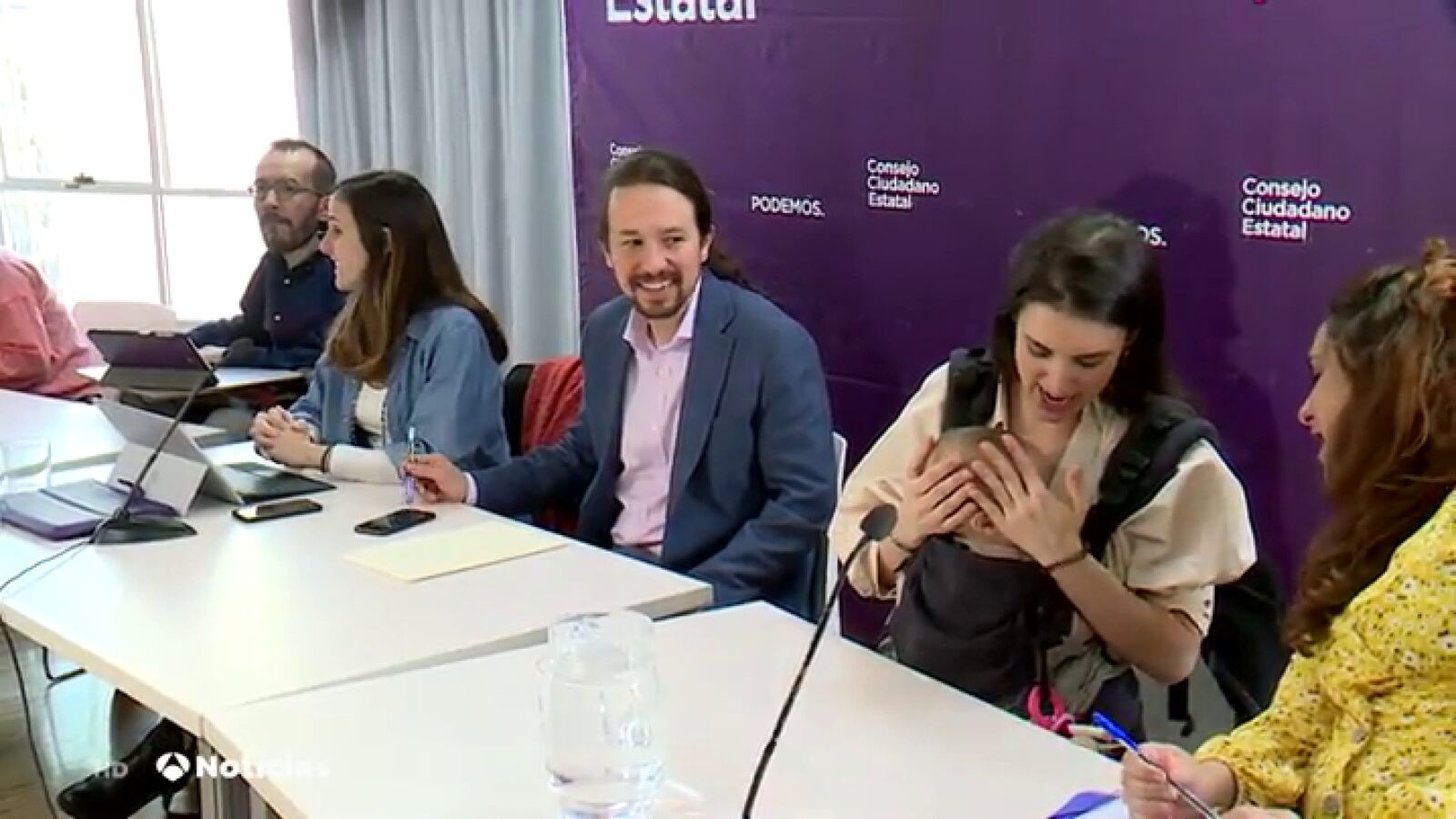 Pablo Iglesias e Irene Montero denuncian mensajes de amenaza contra sus hijos