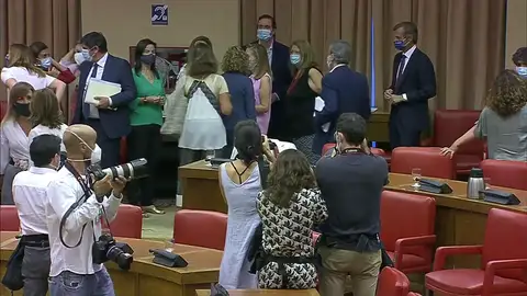Estreno del Congreso con Pablo Iglesias como protagonista Estreno del Congreso con Pablo Iglesias como protagonista