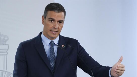 El presidente del Gobierno, Pedro S&aacute;nchez