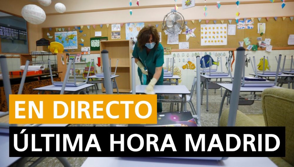 Madrid última hora: Coronavirus, rebrotes, sucesos y noticias en Madrid hoy