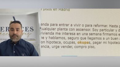 Iban Carrillo, trabajador de una empresa de desokupación: 