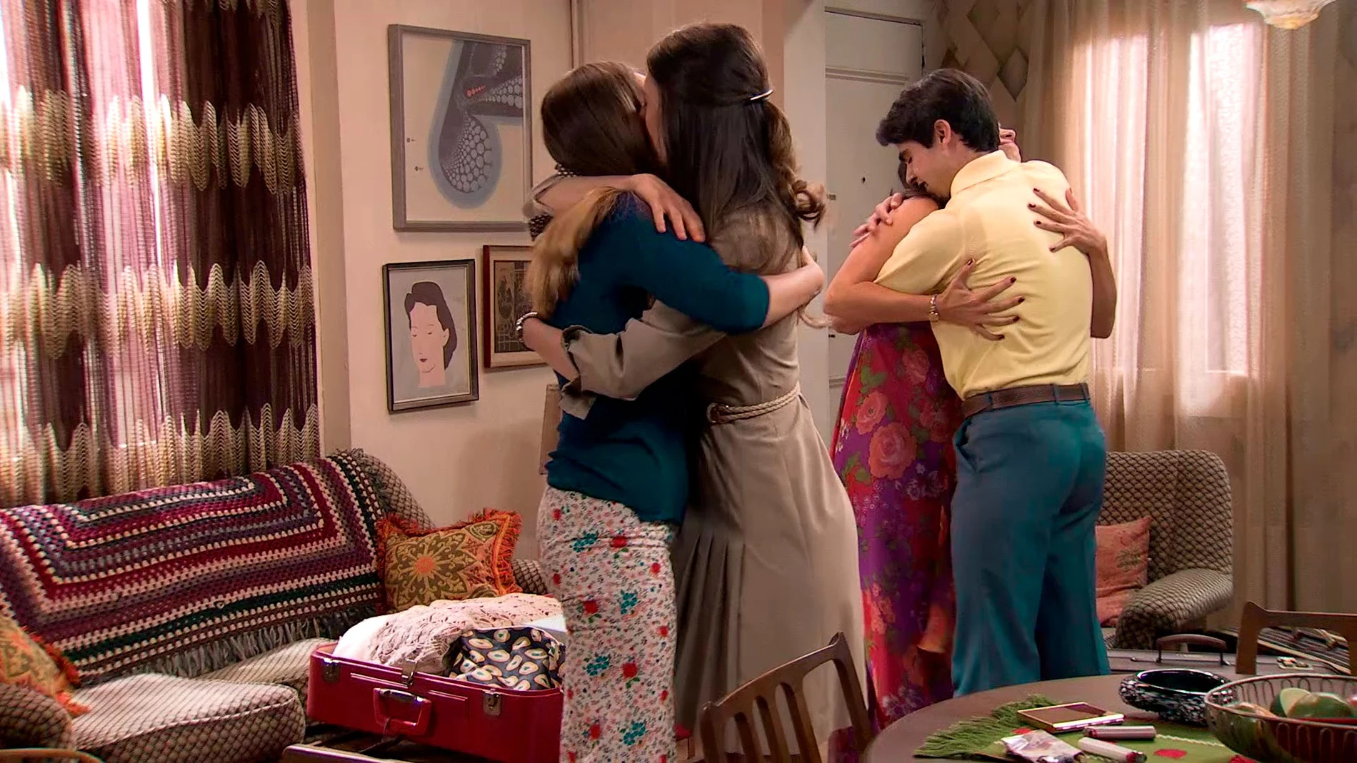 Marina y Mateo se despiden de Luisita y Amelia: "Que la amistad nunca se rompa, ha sido un placer"