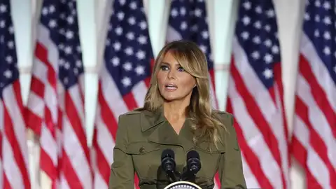 Melania Trump respalda la reelección de Donald Trump Melania Trump respalda la reelección de Donald Trump
