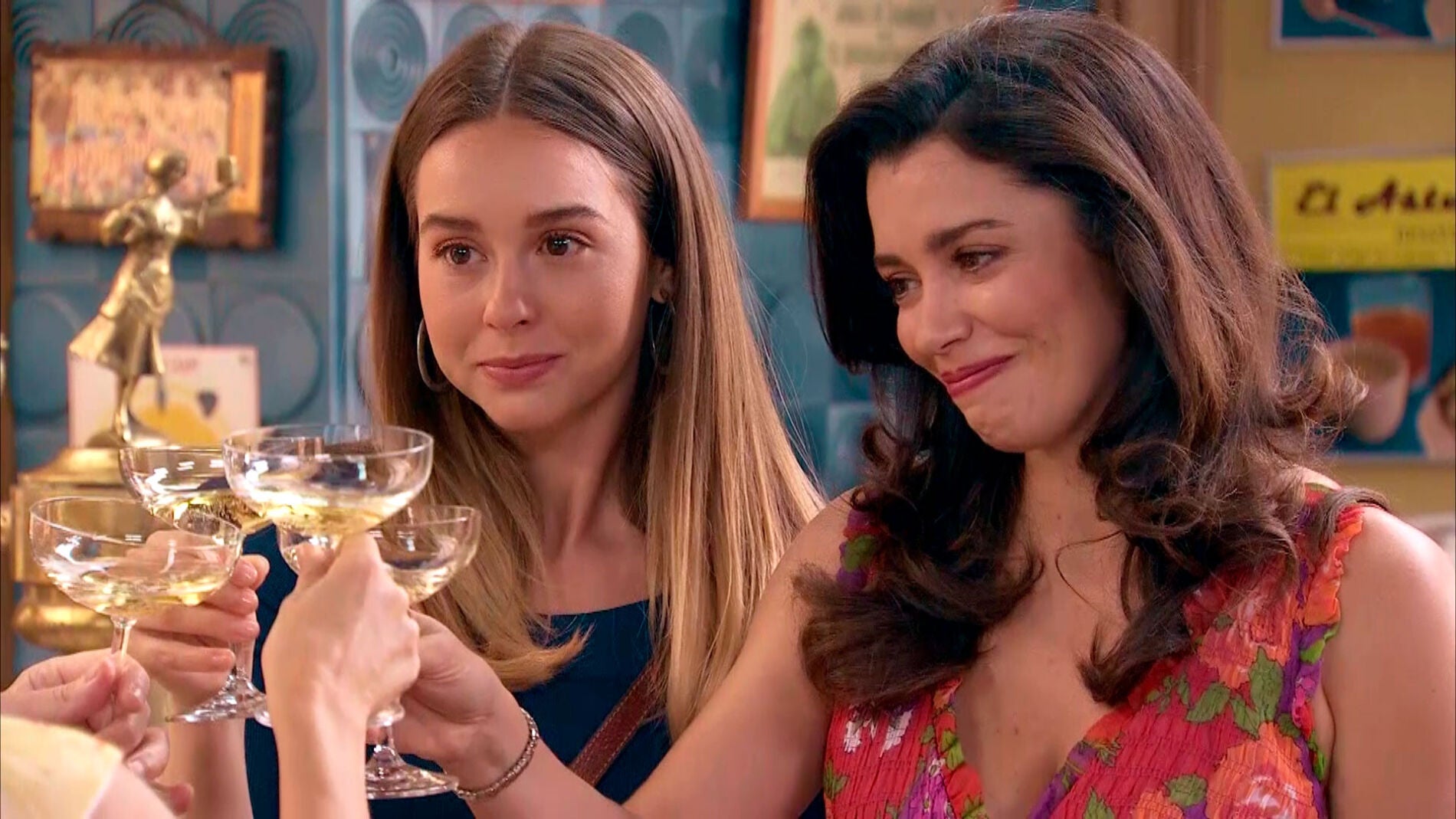 Luisita y Amelia prefieren despedirse en la intimidad con Marcelino y Manolita