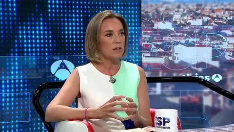 Cuca Gamarra (PP) critica que Pedro Sánchez cobre la nómina pero haya decidido no ejercer Cuca Gamarra (PP) critica que Pedro Sánchez cobre la nómina pero haya decidido no ejercer
