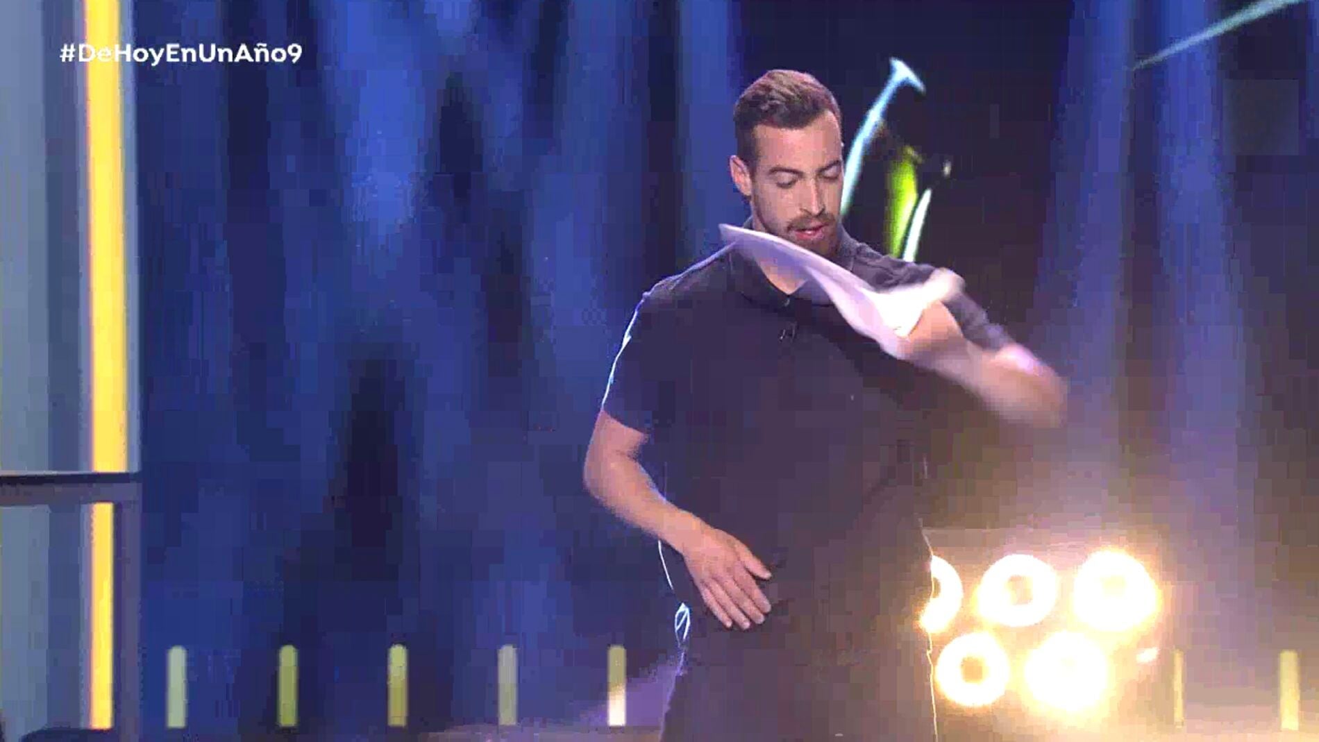 Jes&uacute;s se convierte en un experto en movimiento de pizza y espera vivir de ellos mucho tiempo