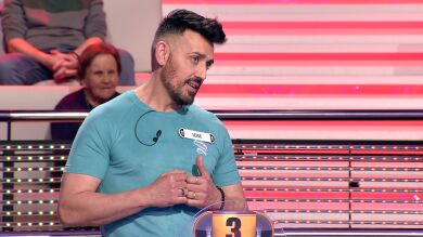 Jose, el pintor bailarín: da una clase magistral de salsa a Arturo Valls en ‘¡Ahora caigo!’