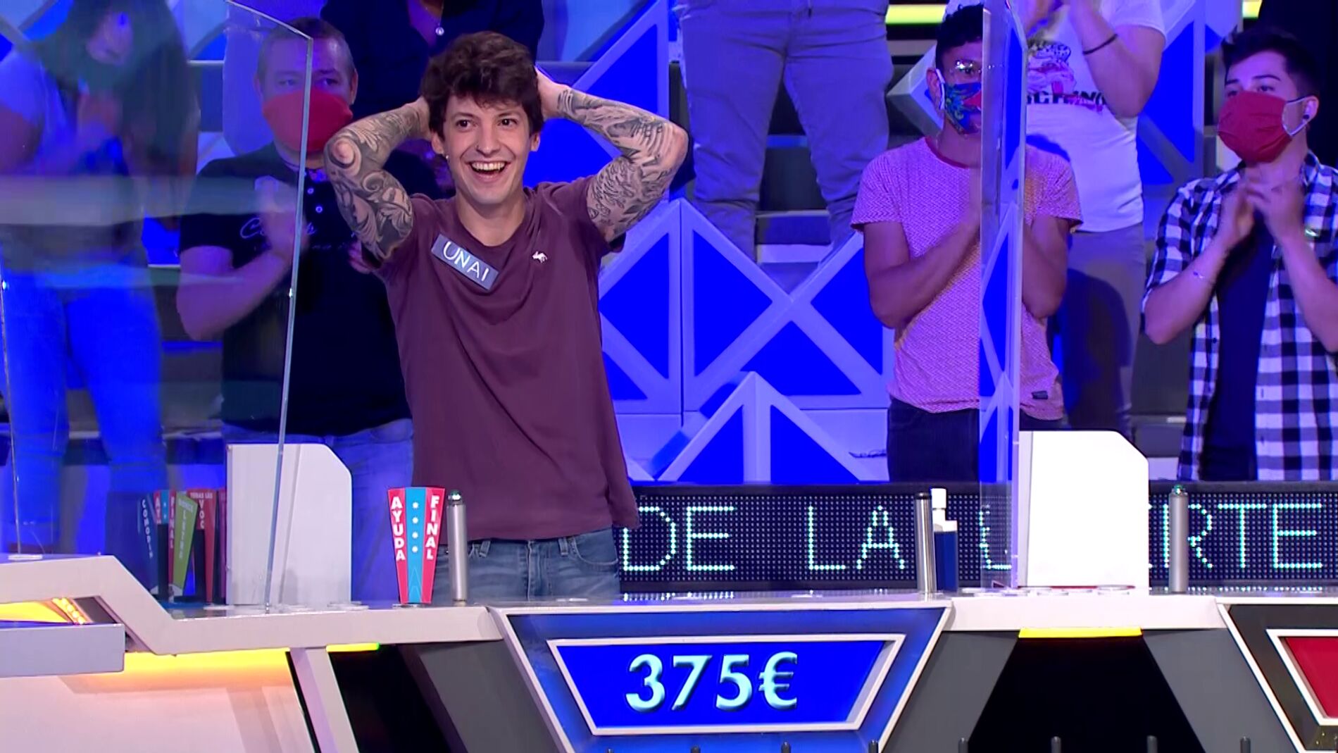 El concursante ha ca&iacute;do en el bote en el mejor momento. 