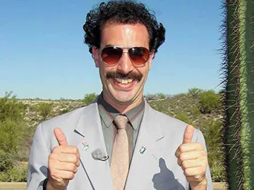 Sacha Baron Cohen en 'Borat' Sacha Baron Cohen en 'Borat'