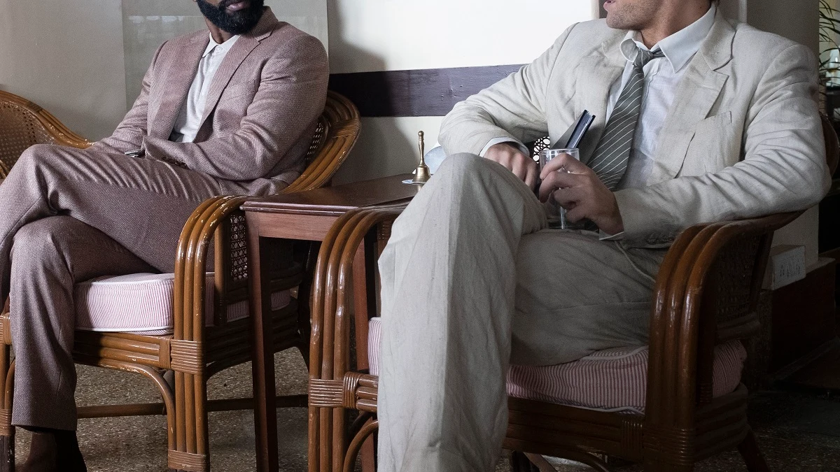John David Washington y Robert Pattinson en 'Tenet' John David Washington y Robert Pattinson en 'Tenet'