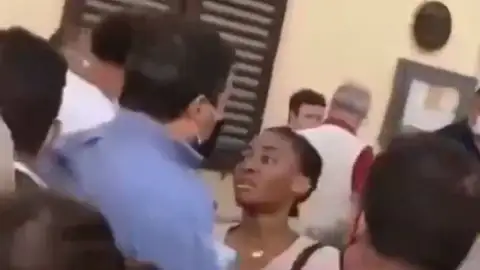 Salvini, agredido Salvini, agredido