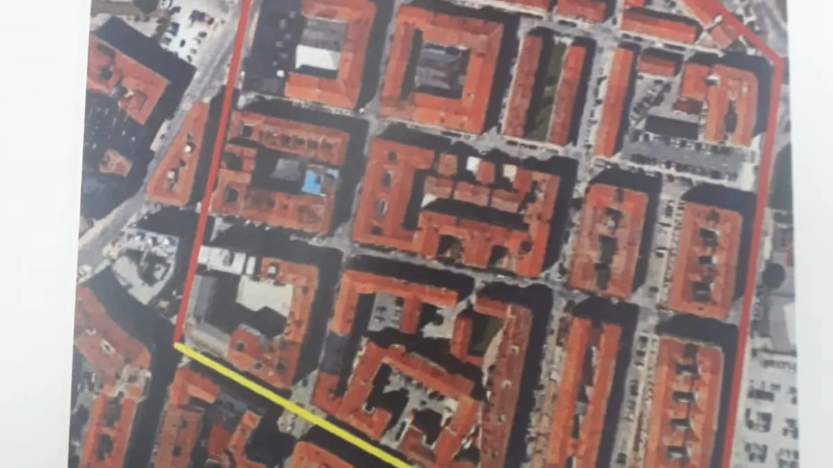 Perímetro confinado en Torrelavega Parte del barrio de La Inmobiliaria