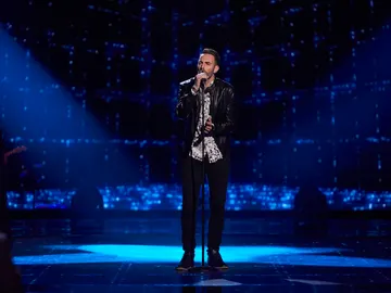 Julio Roldán en 'La Voz' Julio Roldán en 'La Voz'