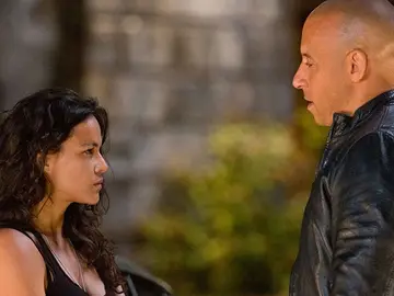 Michelle Rodríguez y Vin Diesel en 'Fast and Furious' Michelle Rodríguez y Vin Diesel en 'Fast and Furious'