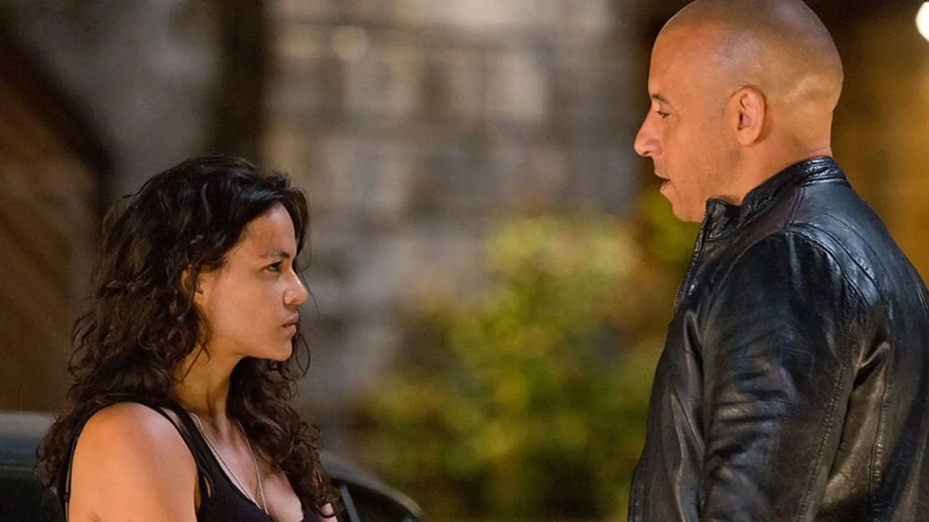 Michelle Rodríguez y Vin Diesel en 'Fast and Furious'